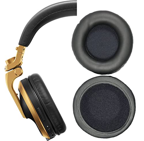 V-MOTA Ohrpolster kompatibel mit Pioneer DJ CUE1 HDJ-X5-S HDJ-X5BT-N HDJ-X7-K HDJ X5 Professional Bluetooth Kopfhörer (1 Paar) von V-MOTA