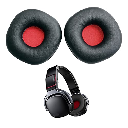 V-MOTA Ohrpolster kompatibel mit Sony NWZ-WH303 NWZ-WH505 nwzwh303 nwzwh505 Stereo Wireless On-Ear-Kopfhörern, Ersatz-Lederkissen, Reparaturteile (1 Paar) (1 Paar) (schwarz) von V-MOTA