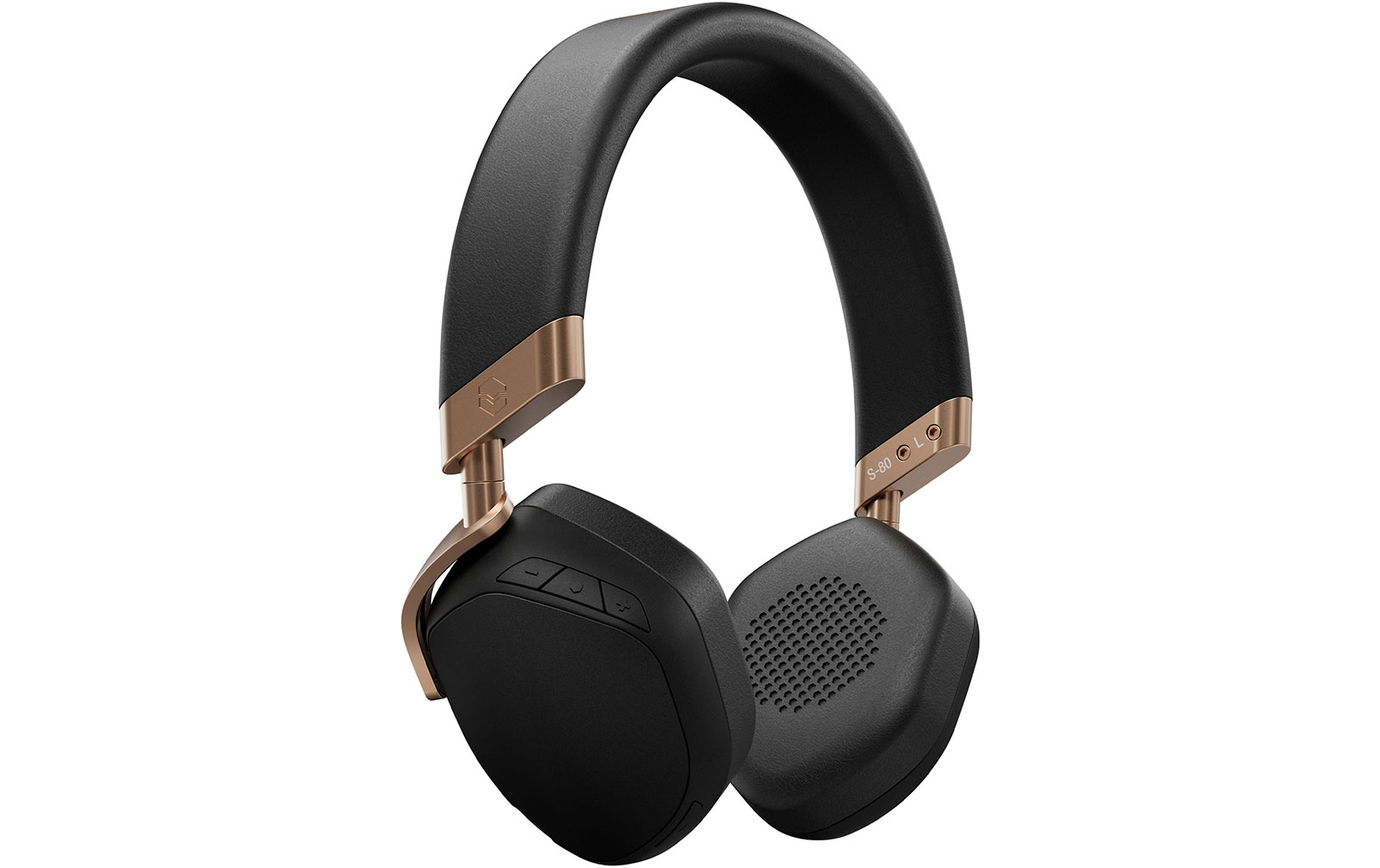 V-Moda S-80 RG On-Ear Bluetooth-Kopfhörer und Lautsprecher-System, rotgold V-Moda S-80 RG On-Ear Bluetooth-Kopfhörer und Lautsprecher-System, rotgold von V-Moda