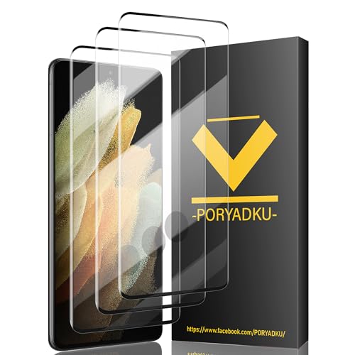 3 Stück Für Samsung Galaxy S21 Ultra Panzer Schutz Glas Folie, 9H Härte, Fingerabdruck kompatibel, HD Clear Displayschutzfolie Glas für Samsung S21 Ultra 5G 3 Stück Für Samsung Galaxy S21 Ultra Panzer Schutz Glas Folie, 9H Härte, Fingerabdruck kompatibel, HD Clear Displayschutzfolie Glas für Samsung S21 Ultra 5G von V-PORYADKU
