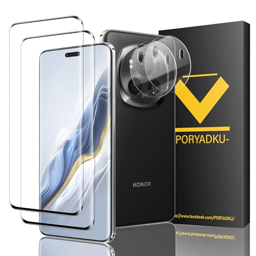 V-PORYADKU 2+2 Stück Für Honor Magic 6 Pro Panzer Schutz Glas Folie 2 Stück + Kamera Schutzfolie 2 Stück, 9H Härte, Anti-Kratzen, HD Clear Displayschutzfolie Glas für Honor Magic 6 Pro 5G V-PORYADKU 2+2 Stück Für Honor Magic 6 Pro Panzer Schutz Glas Folie 2 Stück + Kamera Schutzfolie 2 Stück, 9H Härte, Anti-Kratzen, HD Clear Displayschutzfolie Glas für Honor Magic 6 Pro 5G von V-PORYADKU