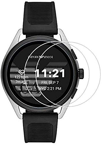Zshion Displayschutzfolie für Emporio Armani Smartwatch 3 ART5021/ART5020/ART5023/ART5025/ART5022/ART5024, Hartglasfolie, kratzfest, Hochauflösend, 2 Stück Zshion Displayschutzfolie für Emporio Armani Smartwatch 3 ART5021/ART5020/ART5023/ART5025/ART5022/ART5024, Hartglasfolie, kratzfest, Hochauflösend, 2 Stück von V-PORYADKU