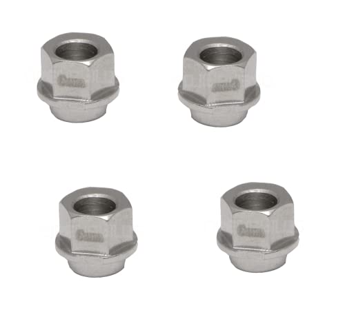 4x Excenter Spacer 6mm, Excentermutter 6mm für V-SLOT System, 3D Drucker | Starke und sichere Befestigung | Edelstahl | Passend für Full Size und Mini OpenBuilds Räder von V-SLOT