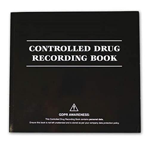 GDPR Kontrollbuch für Drogenaufnahmen, Taschenbuch von V Safety