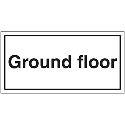 VSafety Bodenschild – 600 x 300 mm – 3 mm gebürstetes Aluminium Verbund VSafety Bodenschild – 600 x 300 mm – 3 mm gebürstetes Aluminium Verbund von VSafety