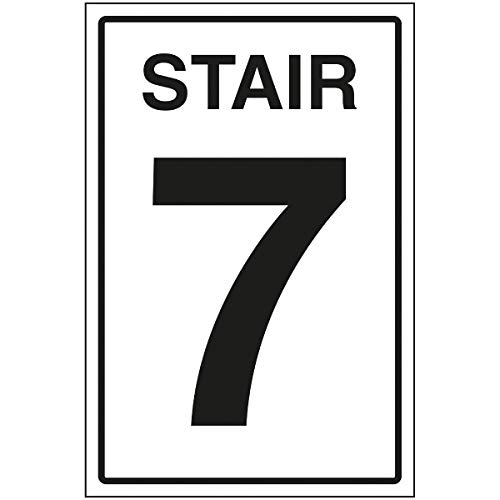 VSafety Treair 7 Schild, 200 x 300 mm, 3 mm, gebürstetes Aluminium von VSafety