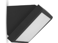 Wandleuchte V-TAC 20W LED diagonal Schwarz IP65 VT-8055 4000K 2045lm von V-TAC