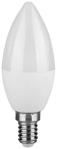 V-TAC 2142151 LED EEK F (A - G) E14 Kerzenform 4.50W Warmweiß (Ø x H) 36.5mm x 100mm von V-TAC
