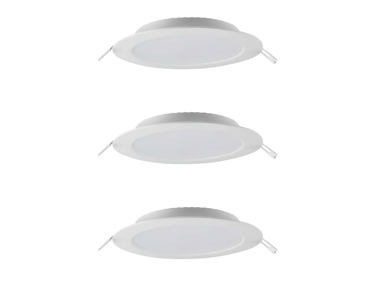 V-TAC LED-Einbauleuchte VT-61006, EEK: E, 6 W, 660 lm, 3000 K, 3 Stück von V-TAC