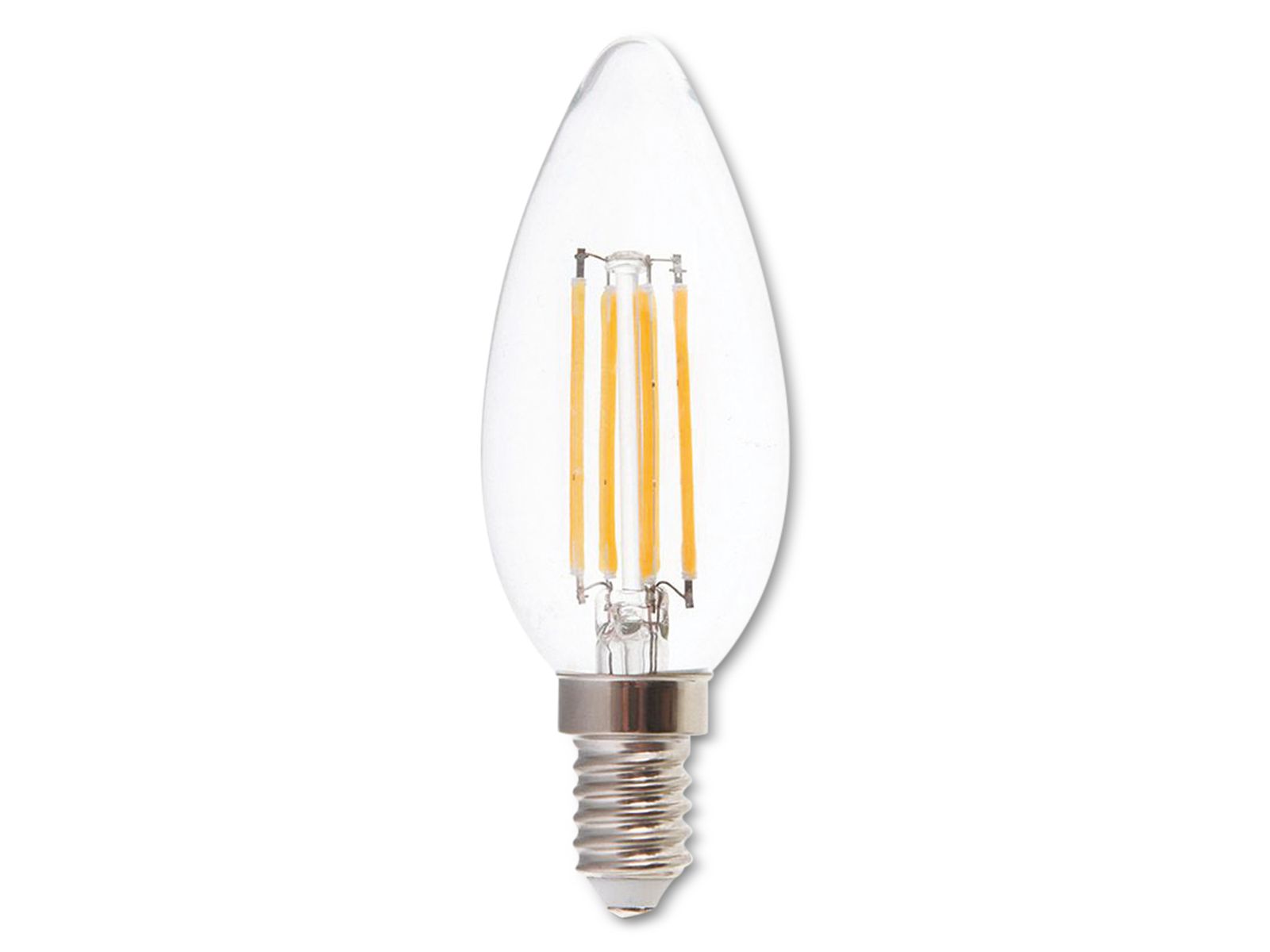 V-TAC LED-Filament-Lampe VT-1986-N, E14, EEK: F, 4W, 400lm, 3000K von V-TAC