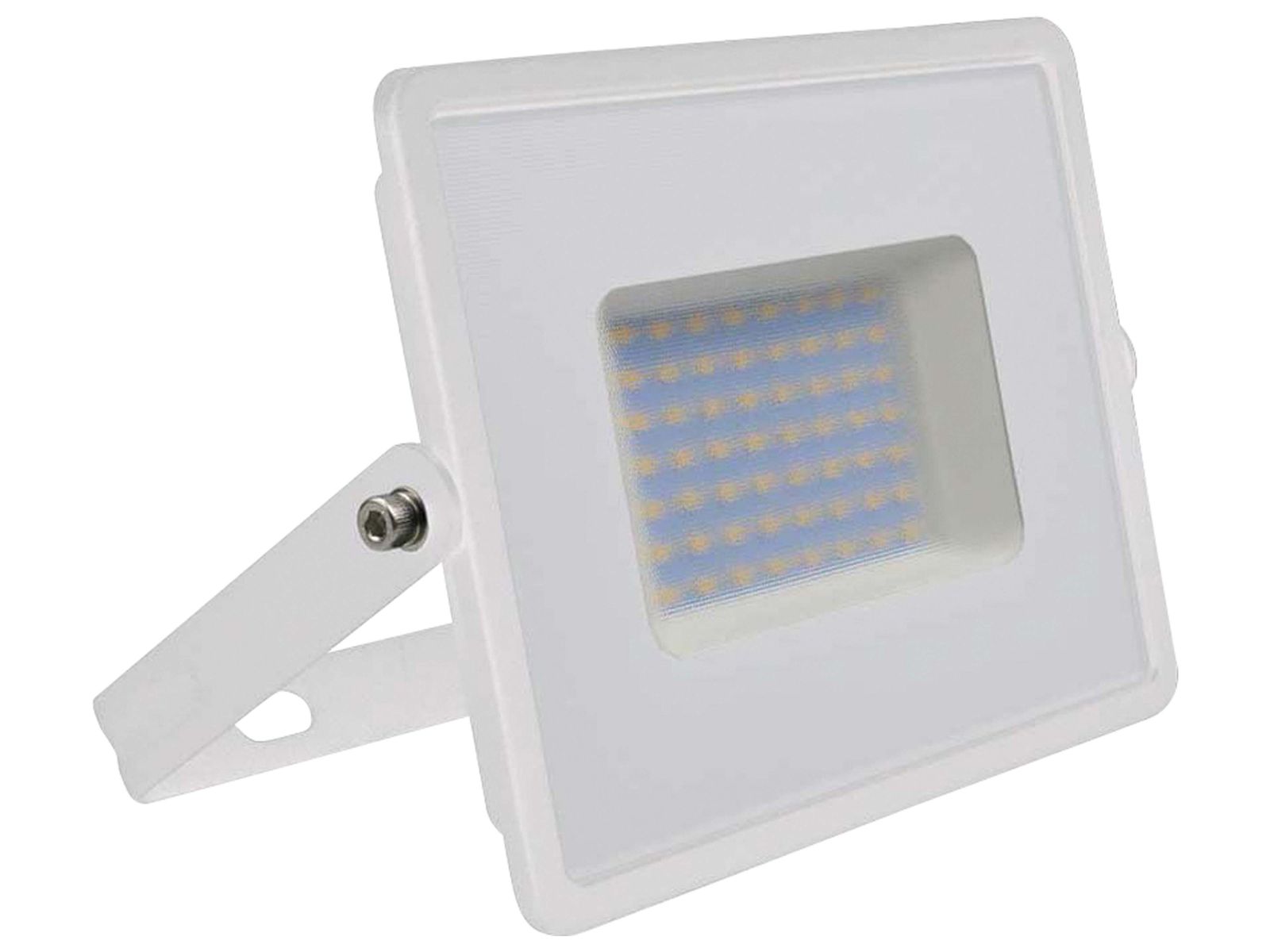 V-TAC LED-Fluter VT-4051, EEK: F, 50W, 4300lm, 3000K, weiß von V-TAC