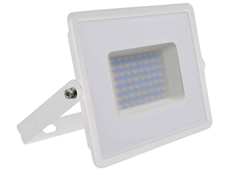 V-TAC LED-Fluter VT-4051, EEK: F, 50W, 4300lm, 3000K, weiß von V-TAC