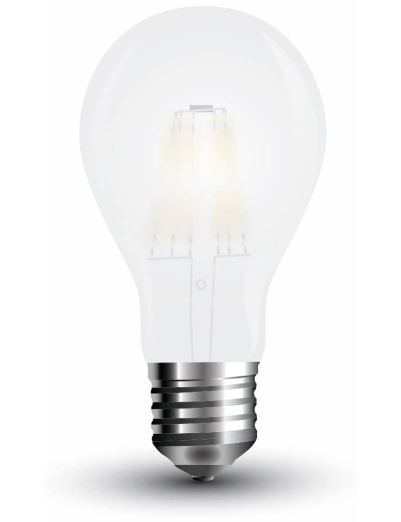 V-TAC LED-Lampe Frost, VT-2045(7180), E27, EEK: E, 5 W, 600 lm, 6400 K von V-TAC