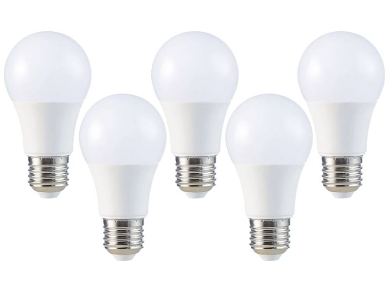 V-TAC LED-Lampe VT-2099, E27, EEK: F, 8,5 W, 806 lm, 3000 K, 5 Stück von V-TAC