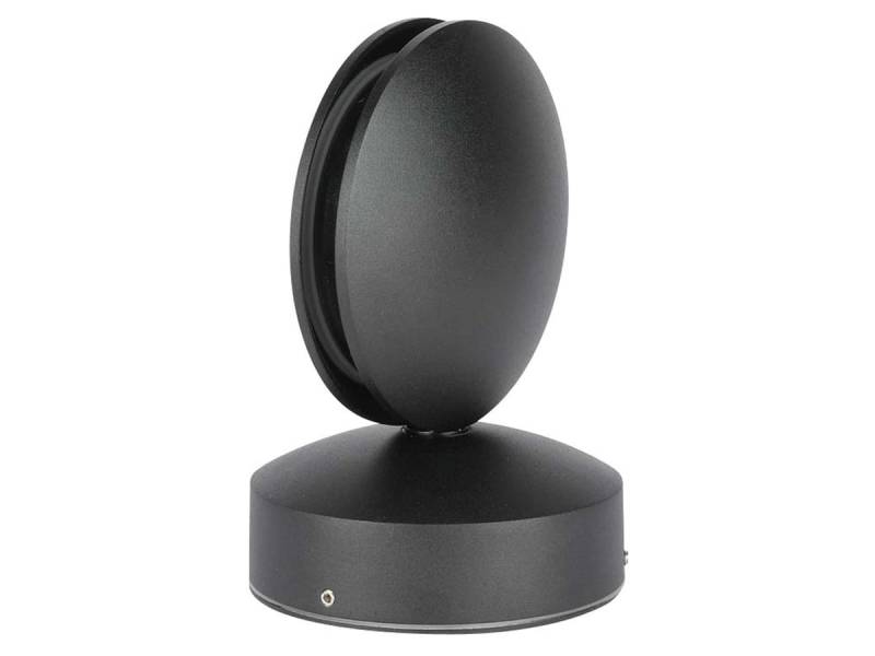 V-TAC LED-Wandleuchte VT-707, EEK: F, 7 W, 770 lm, 4000 K, schwarz von V-TAC