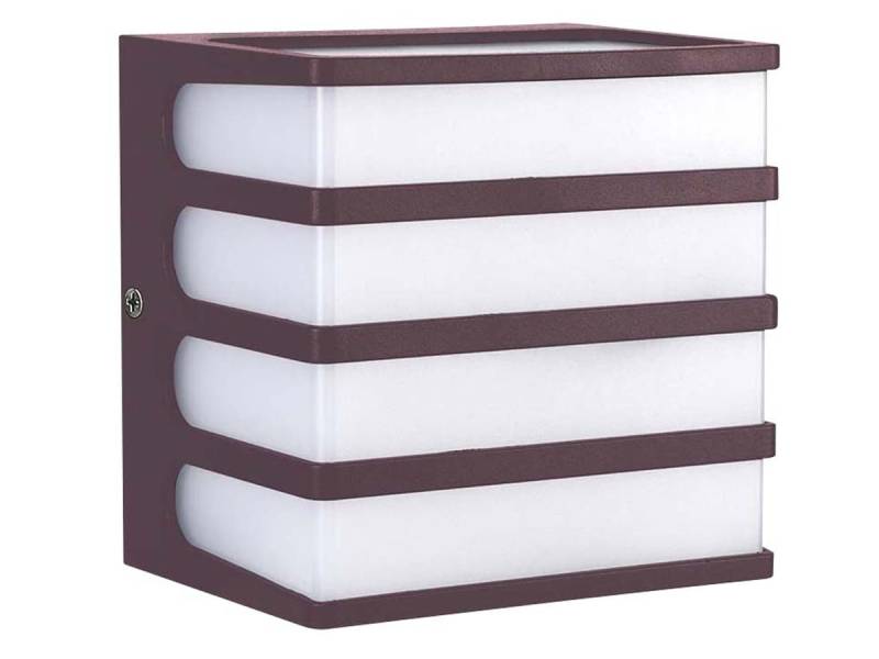 V-TAC LED-Wandleuchte VT-732, EEK: F, 8 W, 800 lm, 4000 K, braun von V-TAC