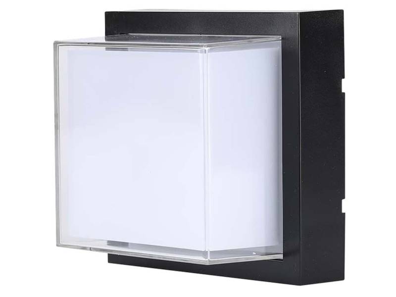 V-TAC LED-Wandleuchte VT-828, EEK: F, 12 W, 1280 lm, 4000 K, schwarz von V-TAC