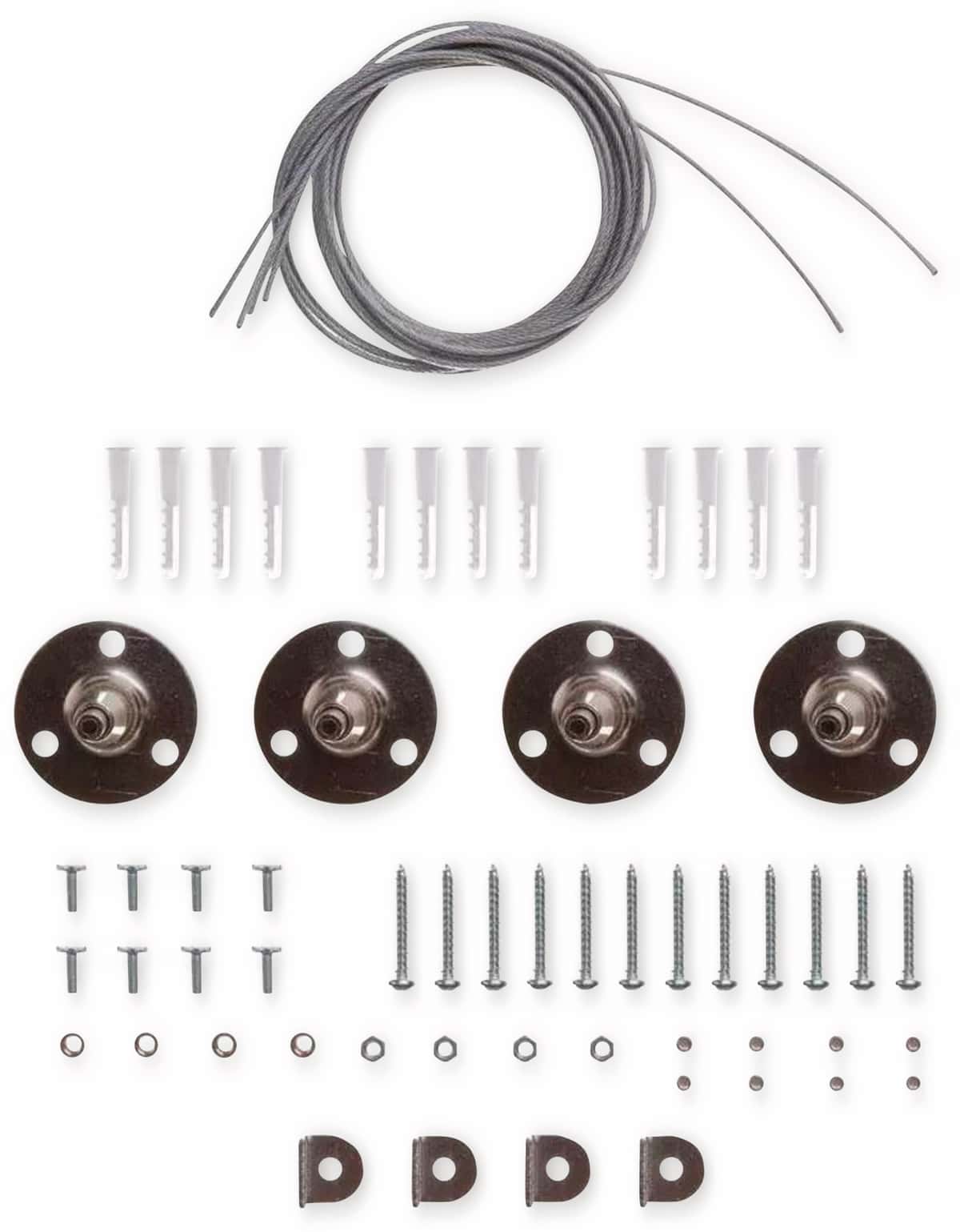 V-TAC Seil Aufhänge Satz VT-6018 für LED Paneel von V-TAC