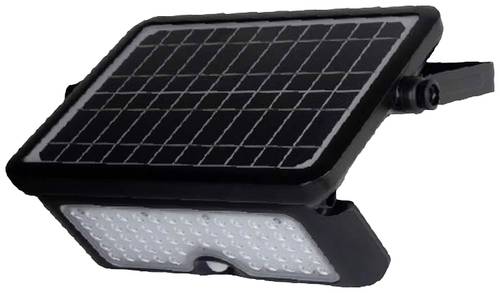 V-TAC Solar-Gartenstrahler VT-787-10 9869 LED 10.00W Tageslichtweiß Schwarz von V-TAC