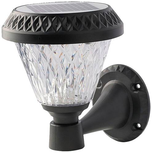 V-TAC Solar-Wandlampe VT-969 93575 LED 0.80W Warmweiß, Naturweiß, Kaltweiß Schwarz von V-TAC