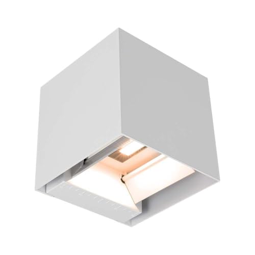 V-TAC VT-11109-W 11886 Solar-Außenwandleuchte mit Bewegungsmelder LED 9W Weiß von V-TAC