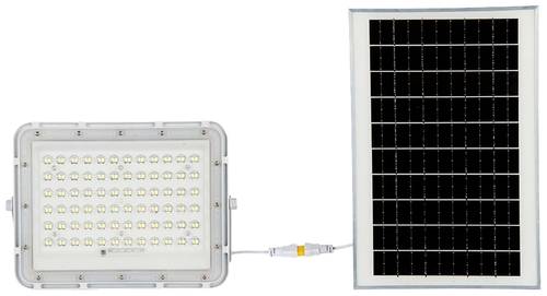 V-TAC VT-120W 7843 LED-Flutlichtstrahler, Solarmodul 15W Kaltweiß Weiß von V-TAC