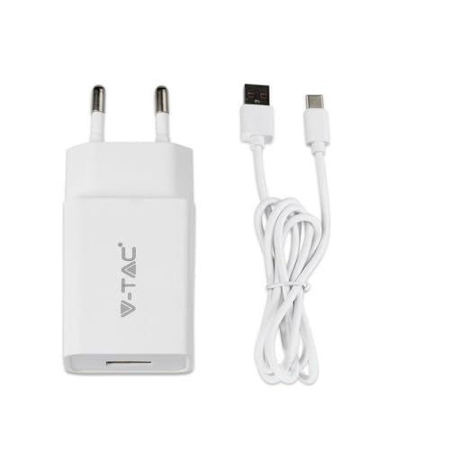 V-TAC VT-5382 Oplader Samsung met USB C Kabel - 3,0 Ampere - Wit V-TAC VT-5382 Oplader Samsung met USB C Kabel - 3,0 Ampere - Wit von V-TAC