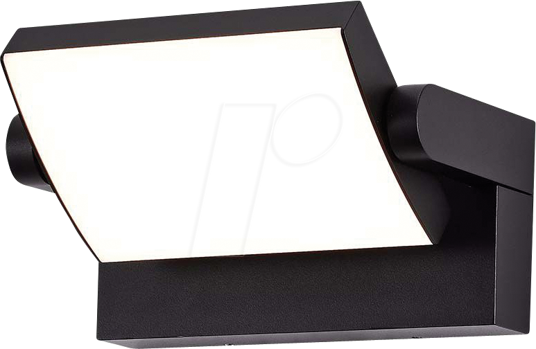 VT-2936 - Wandleuchte, 17 W,  2520 lm, 3000 K, schwarz, IP65 von V-TAC