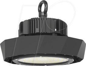 VT-583 - HighBay, 100 W, 12000 lm, 4000 K, schwarz, IP65 von V-TAC