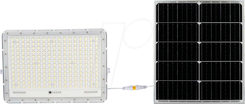 VT-7847 - LED-Solarleuchte, Strahler mit Sensor, 30 W, 2600 lm, 6400 K, we von V-TAC