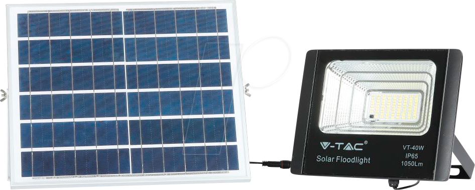 VT-8574 - LED-Solarleuchte, Strahler, 16 W, 1050 lm, 4000K VT-8574 - LED-Solarleuchte, Strahler, 16 W, 1050 lm, 4000K von V-TAC