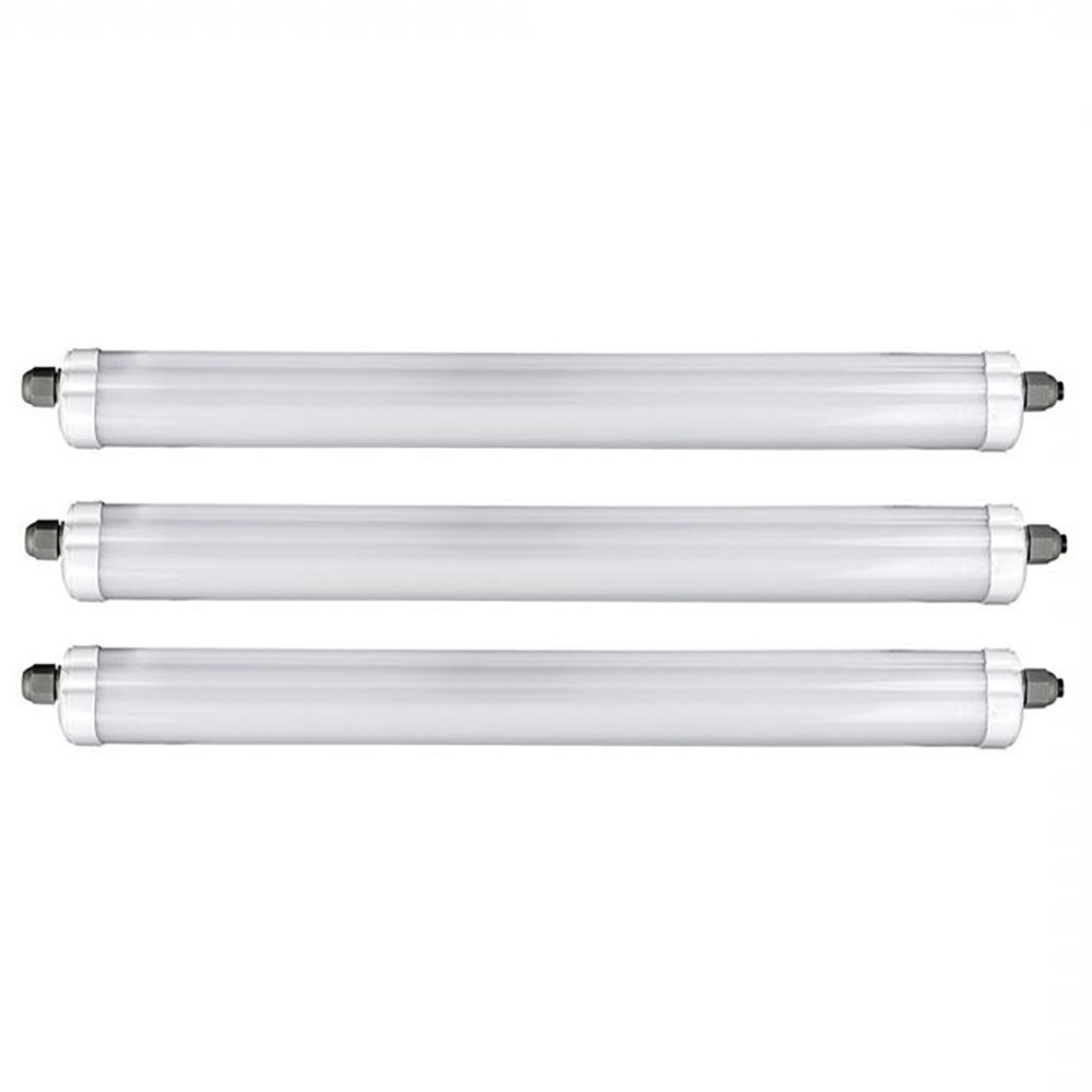 3er Set LED Wannenlampe, 5760 lm, 6500K kaltweiß, L 150 cm von V-Tac