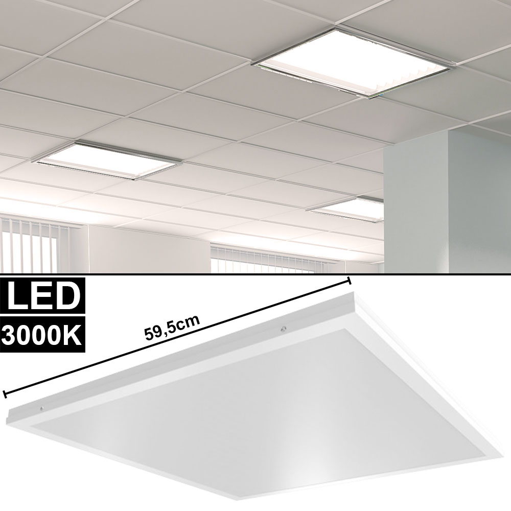 LED Auf- & Einbau Panel, 4000 Lumen, warmweiß, L 59,5 cm, VT-6125 von V-Tac