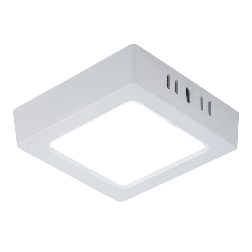 LED Deckenlampe, Aufbau-Panel, kaltweiß, Quadrat, L 12 cm von V-Tac