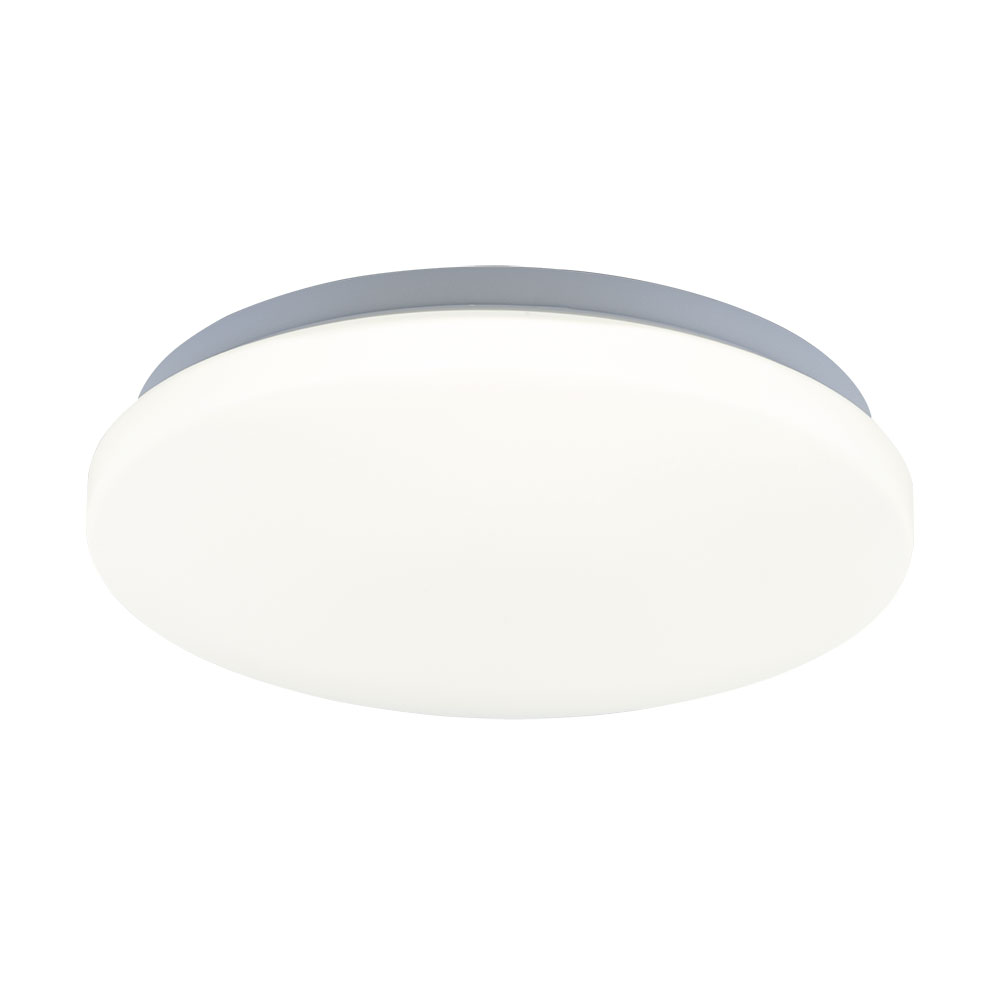 LED Deckenlampe, weiß, Metall, neuralweiß, rund, D 28 cm von V-Tac