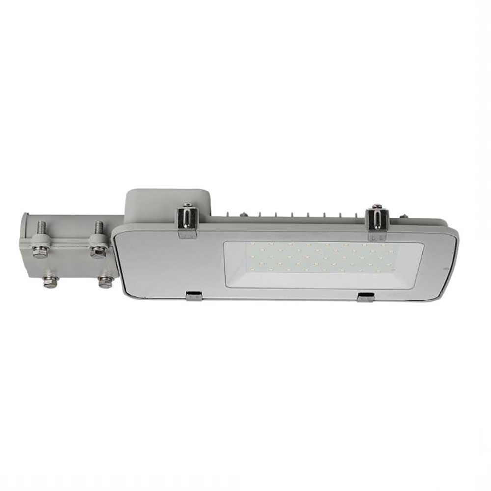 LED Straßenlampe Außenleuchte, grau, kaltweiß, IP65 30W von V-Tac