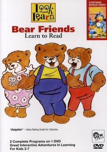 Bear Friends - Learn To Read [DVD] [2008] von V.I.E.W. Video