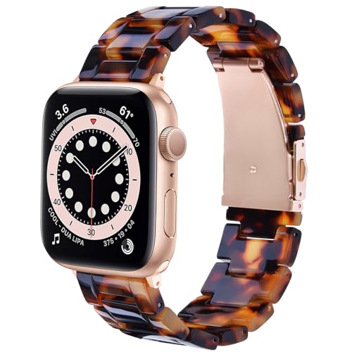 V.R.HOPE Moderes leichtes Harz Ersatzarmband kompatibel mit Apple Watch Armband Series 7/8/9/10/ 38mm 40mm 41mm 42mm 44mm 45mm 46mm Damen Herren, für Apple watch Ultra 49mm Series 6/5/4/3/2/1/SE V.R.HOPE Moderes leichtes Harz Ersatzarmband kompatibel mit Apple Watch Armband Series 7/8/9/10/ 38mm 40mm 41mm 42mm 44mm 45mm 46mm Damen Herren, für Apple watch Ultra 49mm Series 6/5/4/3/2/1/SE von V.R.HOPE
