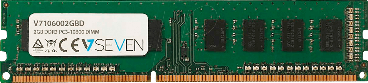 30SO0213-1009 - 2 GB DDR3 1333 CL9 V7 von V7