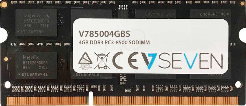 31SO0410-1007 - 4 GB SO DDR3 1066 CL7 V7 von V7