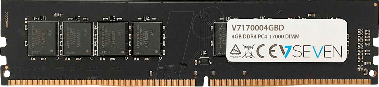 40SO0421-1015 - 4 GB DDR4 2133 CL15 V7 von V7