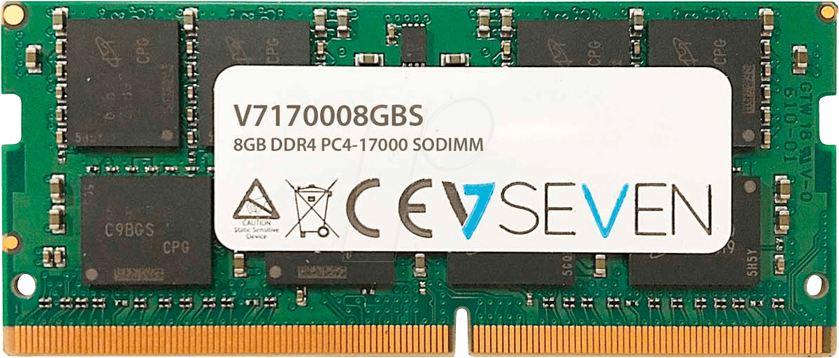 41SO0821-1015 - 8 GB SO DDR4 2133 CL15 V7 41SO0821-1015 - 8 GB SO DDR4 2133 CL15 V7 von V7