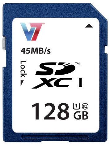 SDXC Class 10 UHS-I (128GB) Speicherkarte von V7