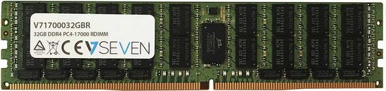 V7 32GB DDR4 2133MHZ CL15 32GB (2x16GB) DDR4 PC4-17000 - 2133MHZ (V71700032GBR) von V7