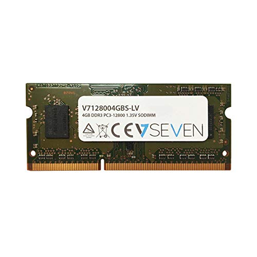 V7 4GB DDR3 1600MHz SO-DIMM Arbeitsspeicher (1x 4GB) DDR3 1600MHz 204-pin SO-DIMM von V7