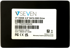 V7 512GB 2.5 SSD BULK PK 7MM 3D TLC SATA (V7SSD512GBS25E) von V7