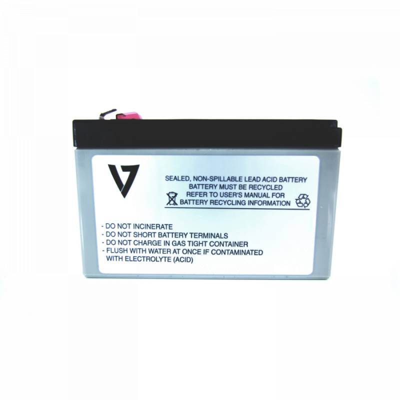 V7 APCRBC110-V7-1E - USV-Akku (gleichwertig mit: APC RBC110) - 1 x Batterie - Bleisäure - 84 Wh - für P/N: BE650G2-CP, BE650G2-FR, BE650G2-IT, BE650G2-SP, BE650G2-UK, BX650CI-RS, BX650LI-GR von V7