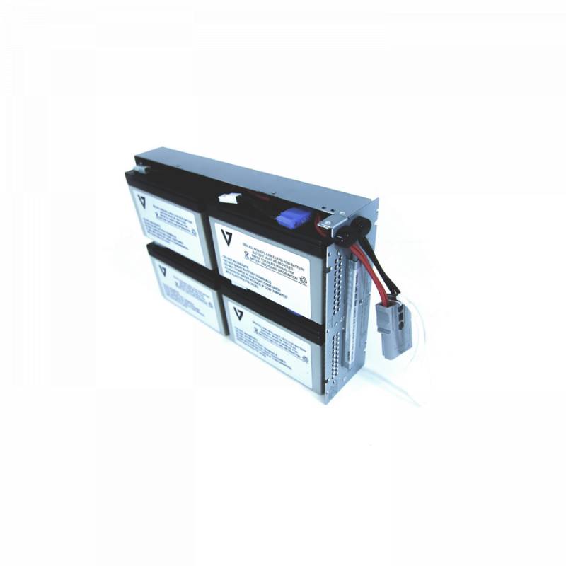 V7 APCRBC132-V7-1E - USV-Akku (gleichwertig mit: APC RBC132) - 1 x Batterie - Bleisäure - 336 Wh - für P/N: SMC1500-2UC, SMC1500-2UTW, SMC1500I-2U, SMT1000R2I-AR, SMT1000RM2UC, SMT1000RM2UTW von V7