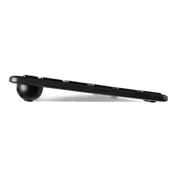 V7 - Tastatur-und-Maus-Set - Slim - kabellos - Bluetooth, 2,4 GHz - QWERTZ - Deutsch - Schwarz (CKW550DEBT) von V7