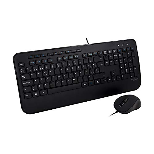 V7 CKU300ES PRO USB Keyboard Mouse Combo ES von V7